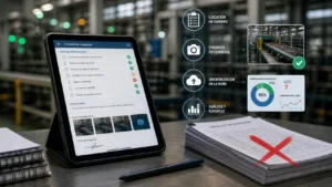 Checklist digital en planta control operativo sin papel y con evidencia auditable con ZYGHT