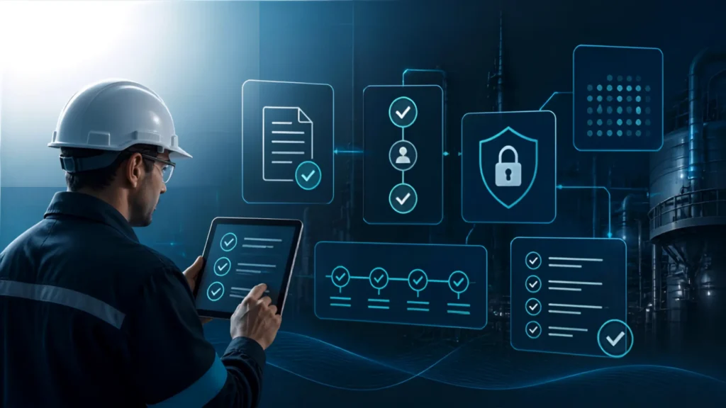 Permiso de trabajo digital cómo conectar riesgos, controles, autorizaciones y cierre de tareas críticas